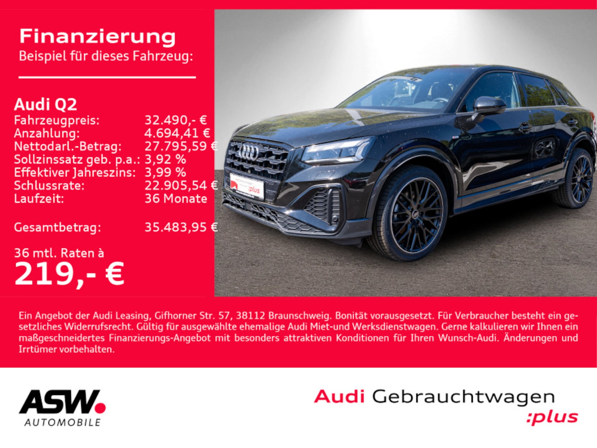 Audi Q2 S line