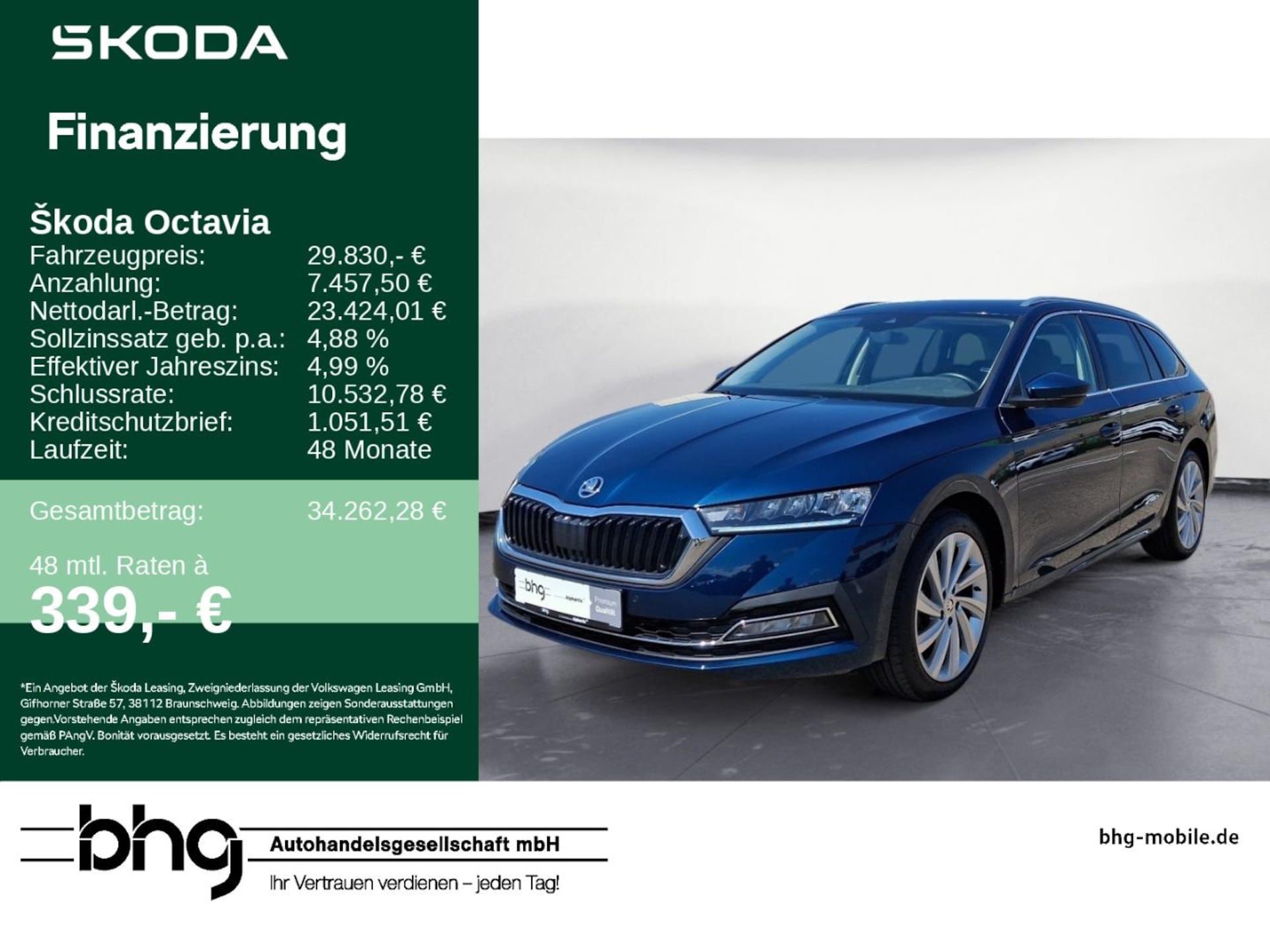 Skoda Octavia Combi Style