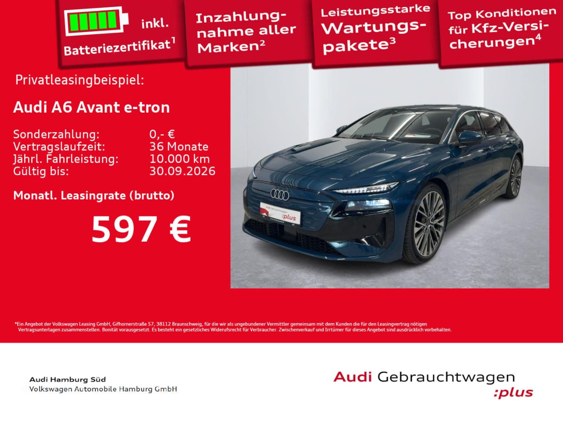 Audi A6 Avant e-tron