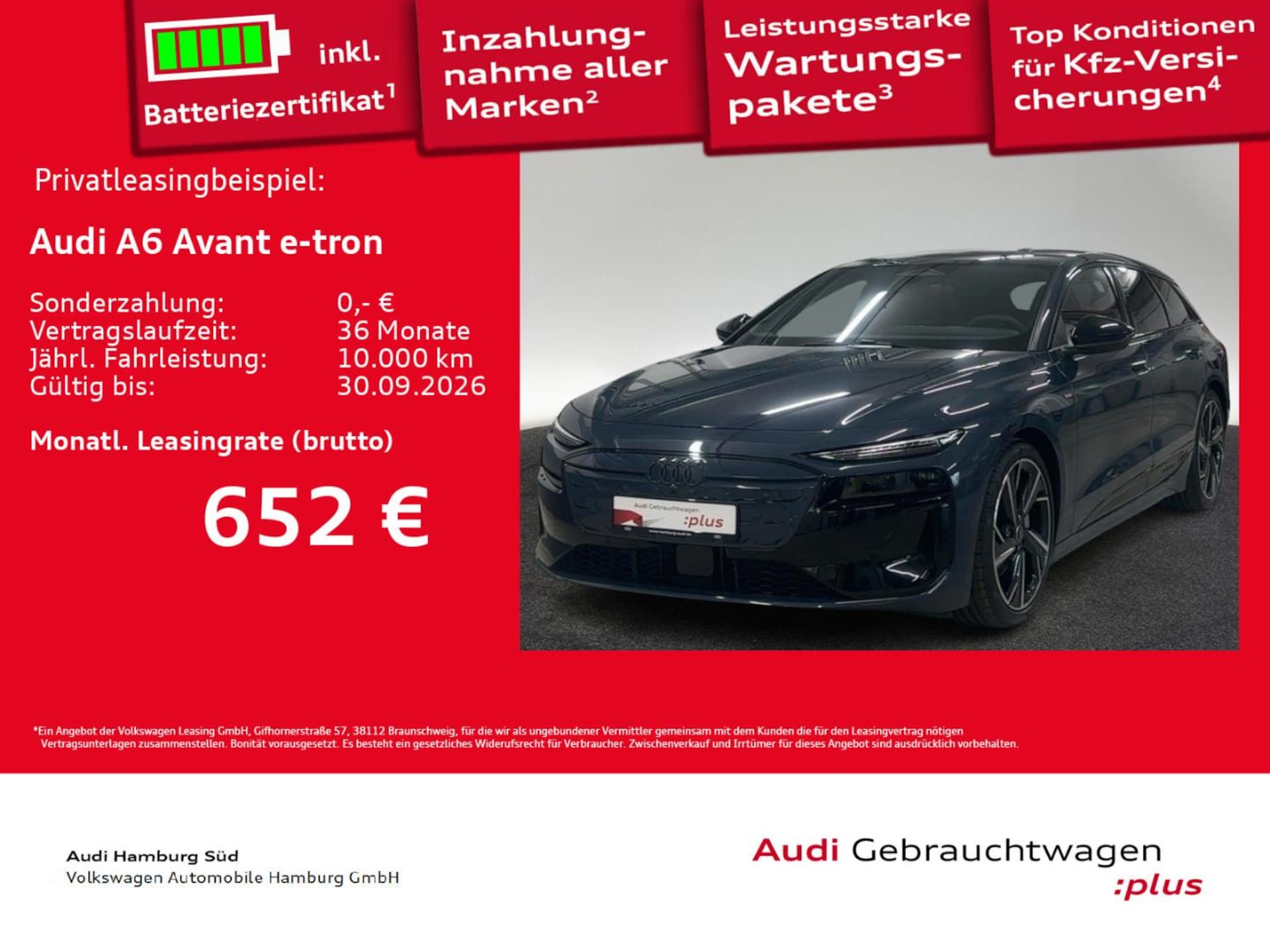Audi A6 Avant e-tron