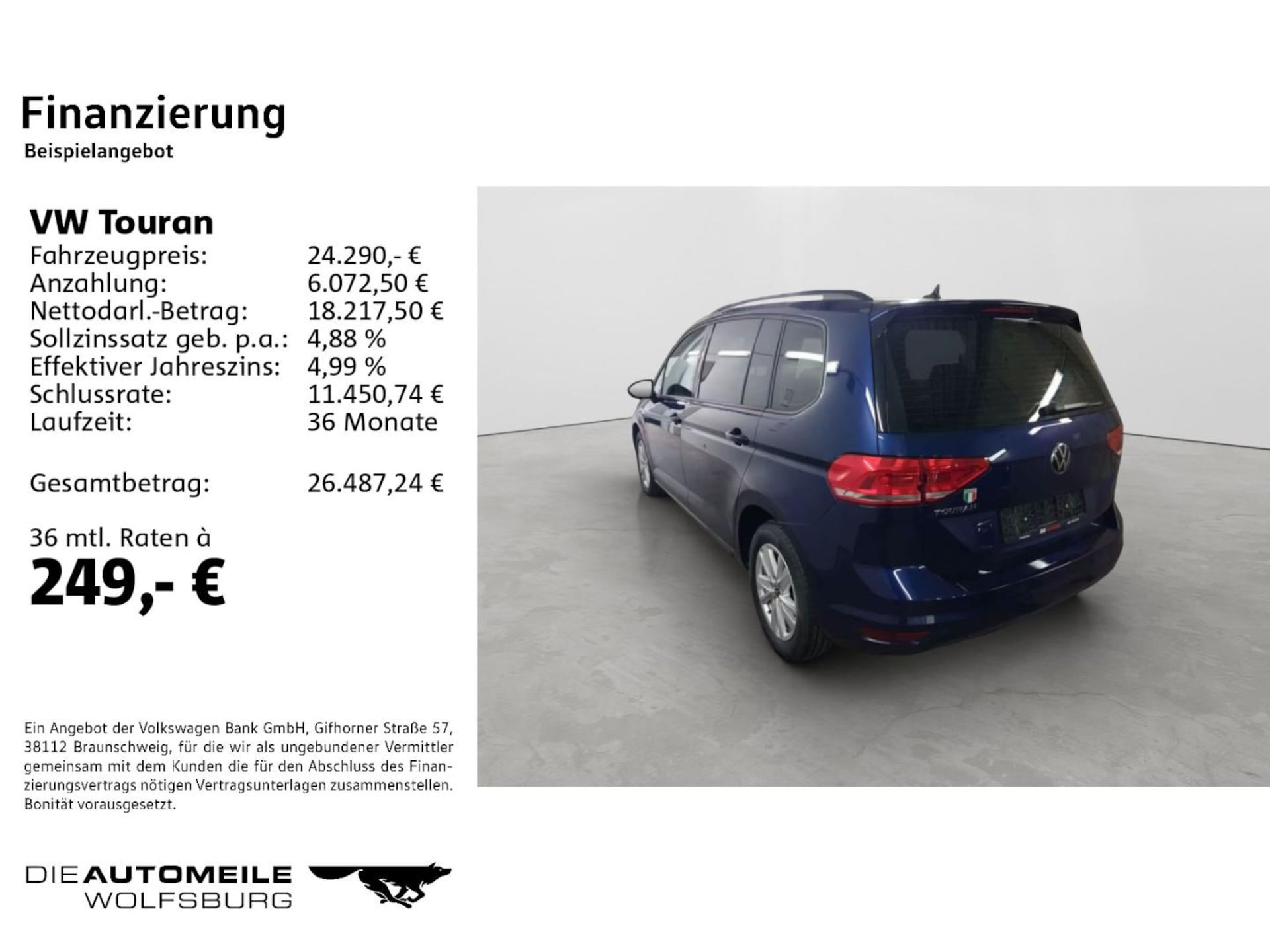 Volkswagen Touran Comfortline