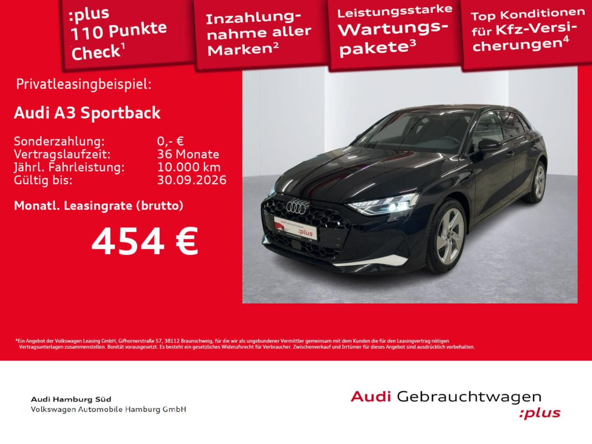 Audi A3 Sportback TFSI e Advanced