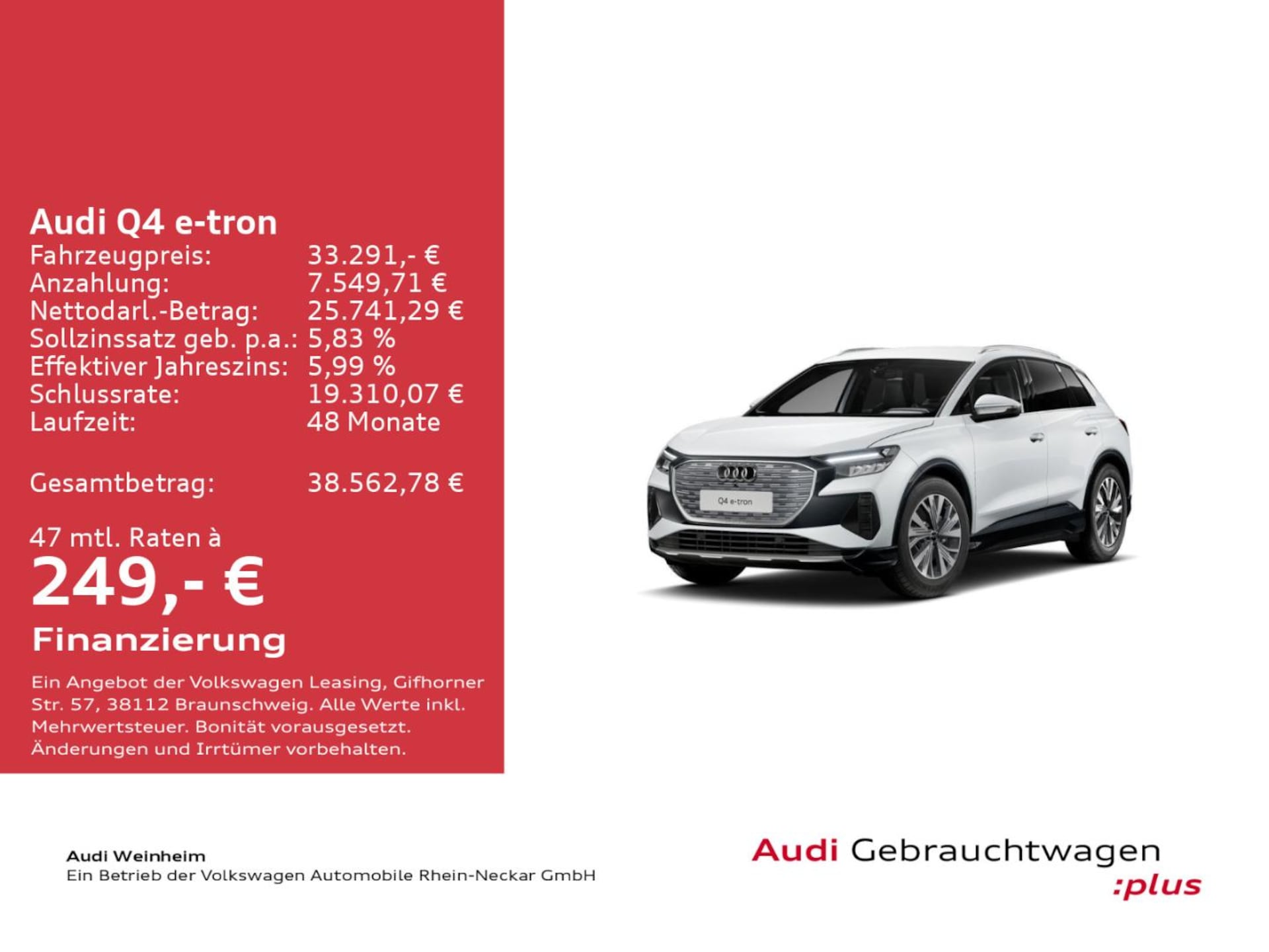 Audi Q4 e-tron