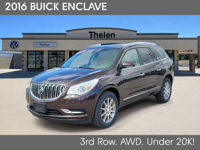 Used 2016 Buick Enclave Leather with VIN 5GAKVBKD0GJ124409 for sale in Bay City, MI