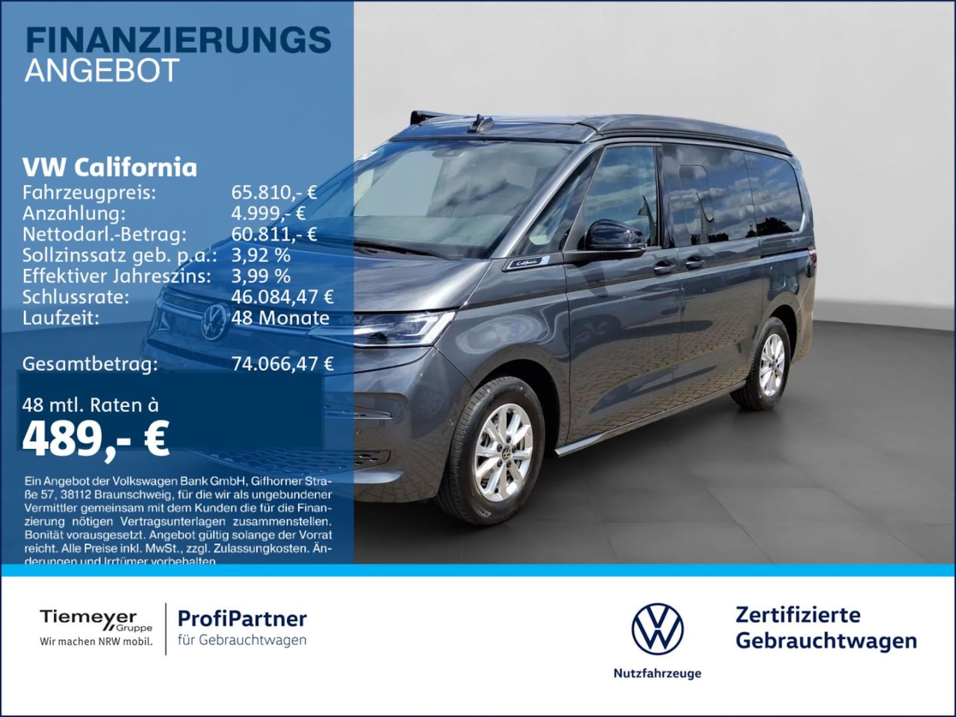 Volkswagen California Ocean