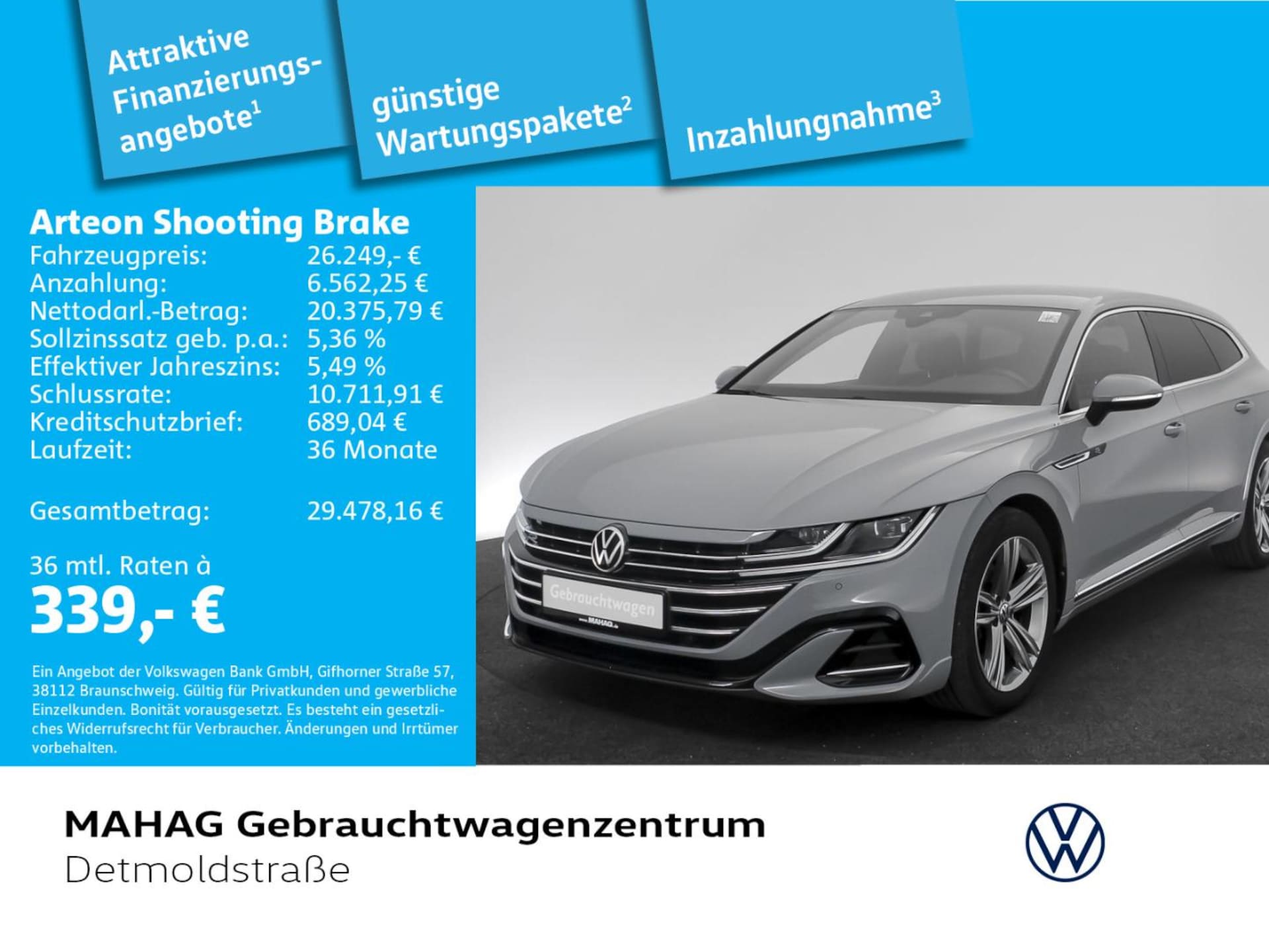Volkswagen Arteon Shooting Brake R-Line