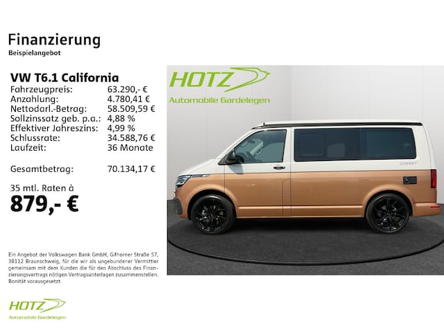 Volkswagen T6.1 California