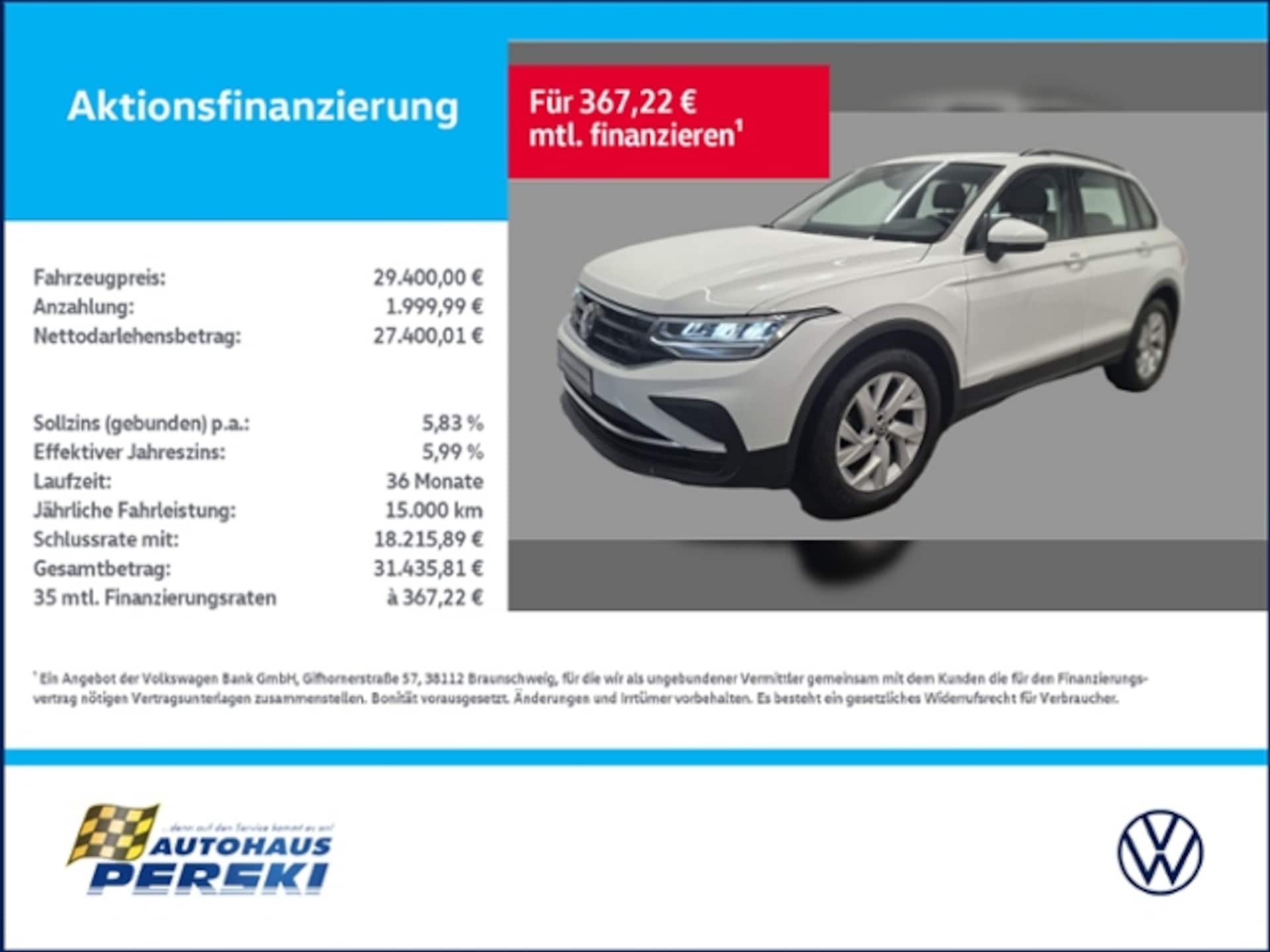 Volkswagen Tiguan Life