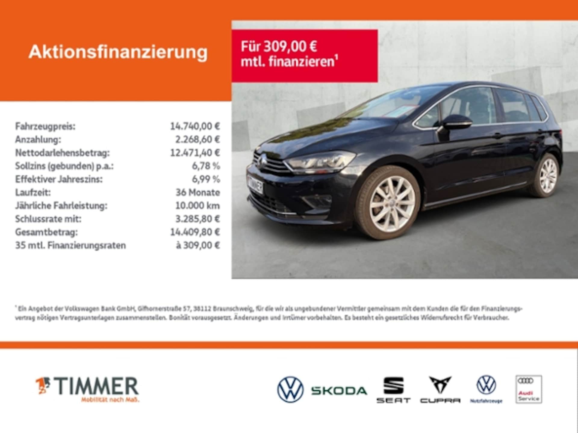 Volkswagen Golf Sportsvan Highline