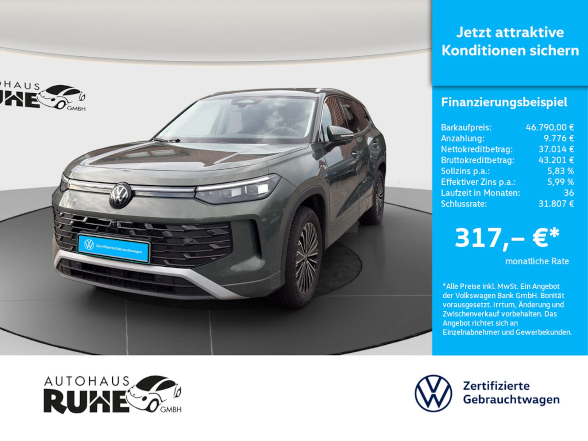 Volkswagen Tayron 2026
