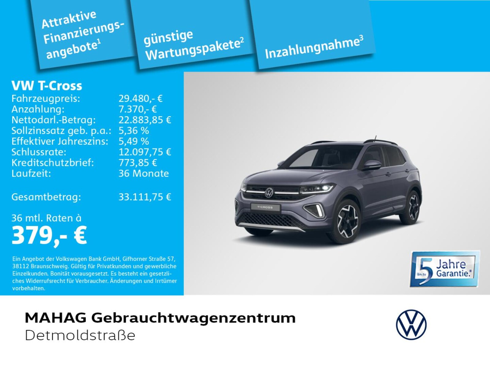 Volkswagen T-Cross – Bild 2