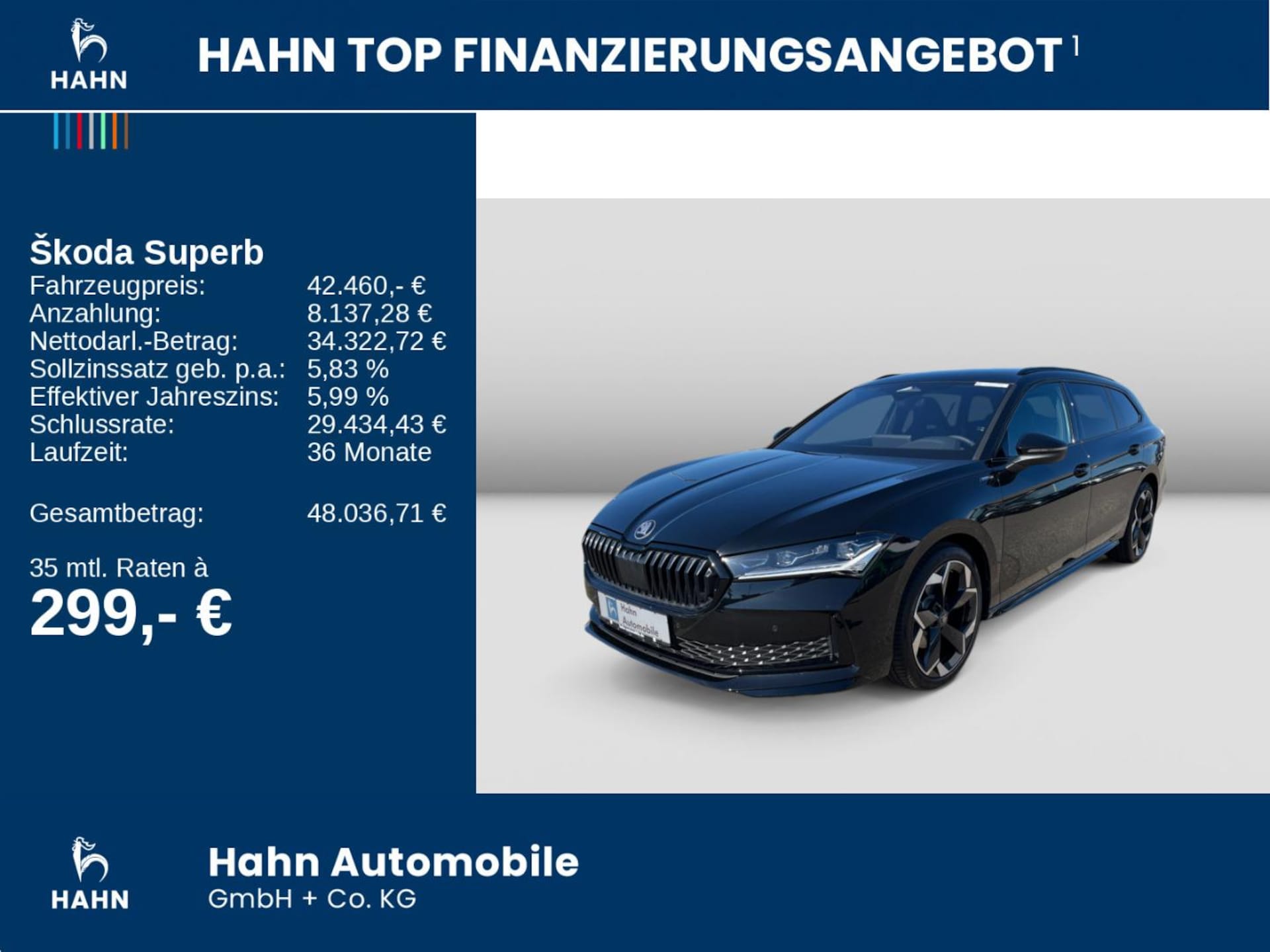 Skoda Superb Combi Sportline
