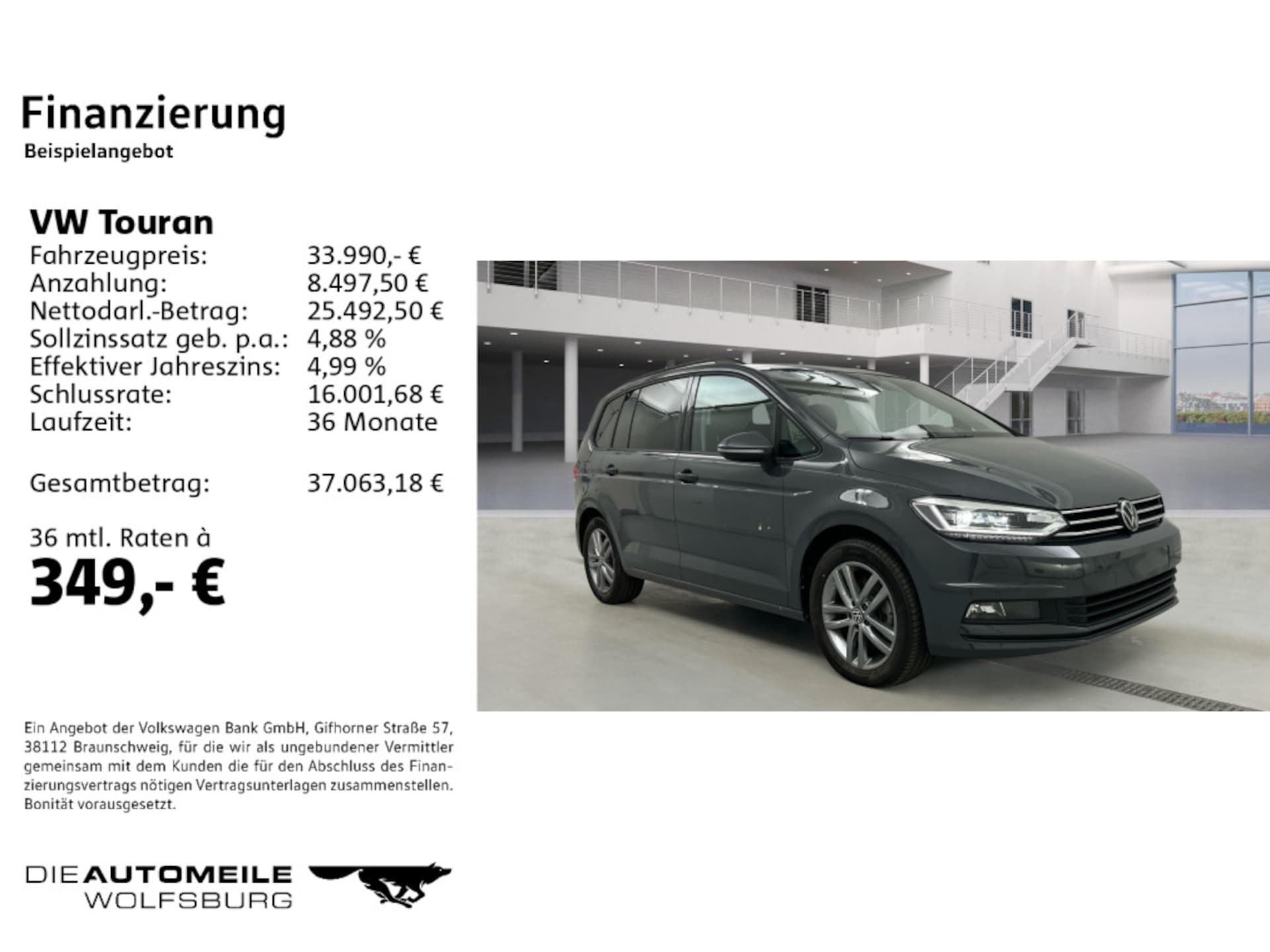 Volkswagen Touran Comfortline