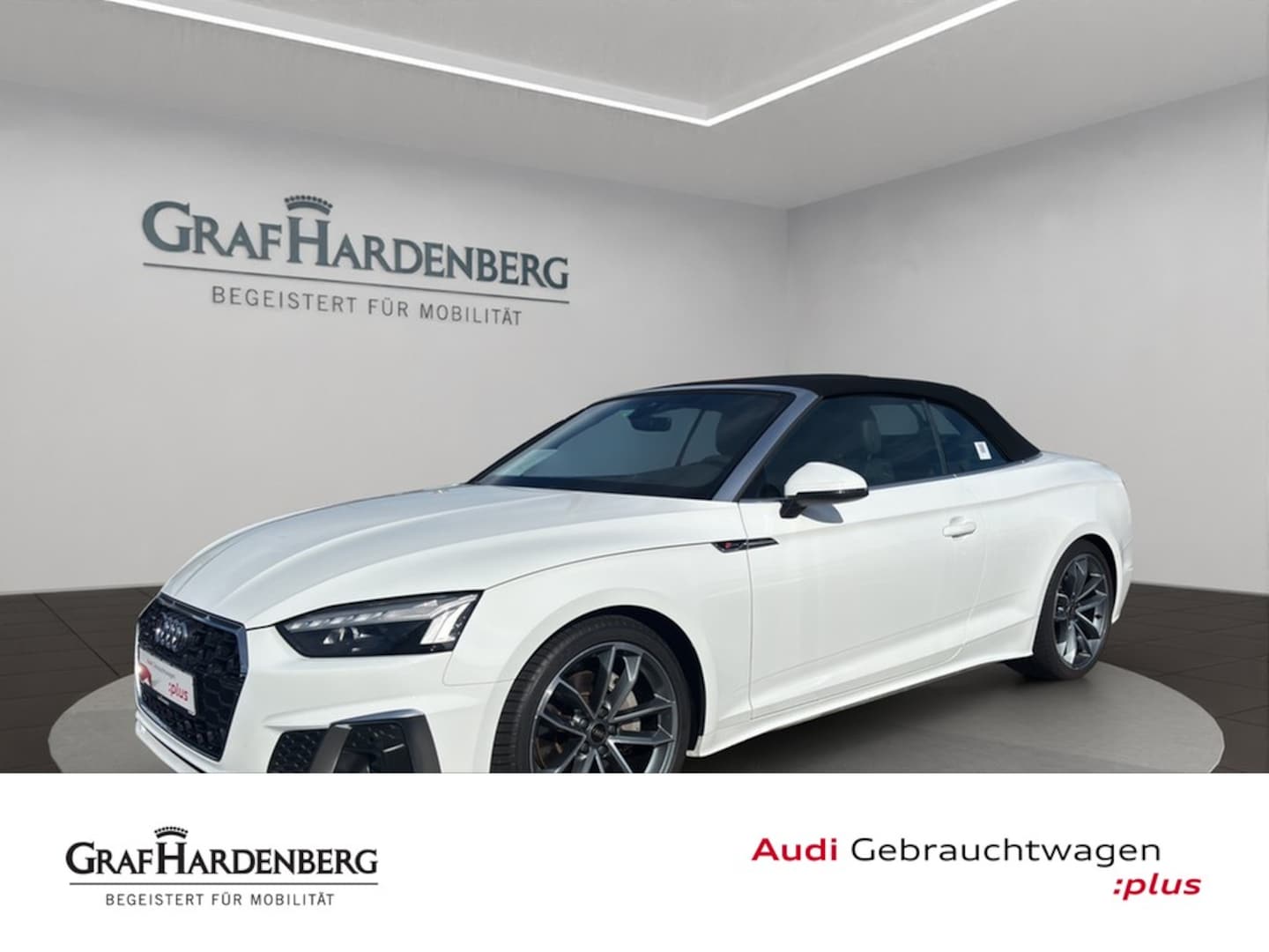Bild über Audi A5 Cabriolet S line 40 TFSI quattro S tronic - für weitere Informationen kontaktieren Sie den Audi Partner