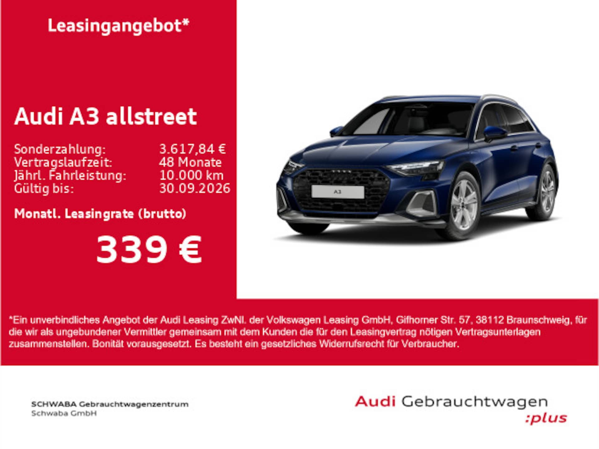 Audi A3 allstreet TFSI e
