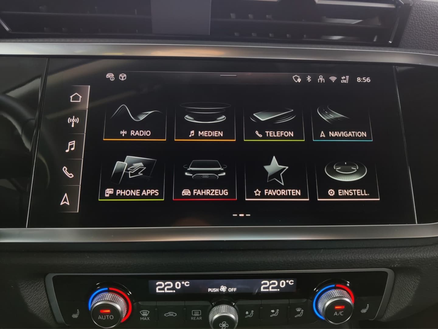 Bild über Audi Q3 Sportback TFSI 110 kW S tronic - für weitere Informationen kontaktieren Sie den Audi Partner