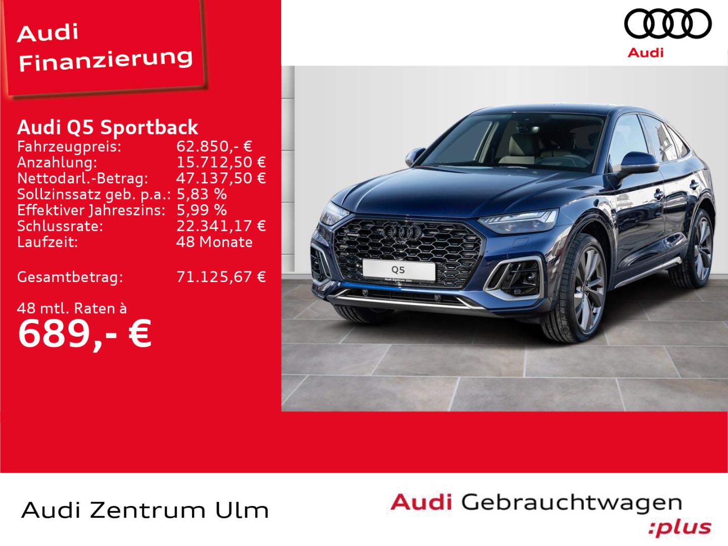 Image about Audi Q5 Sportback 40 TDI quattro S tronic