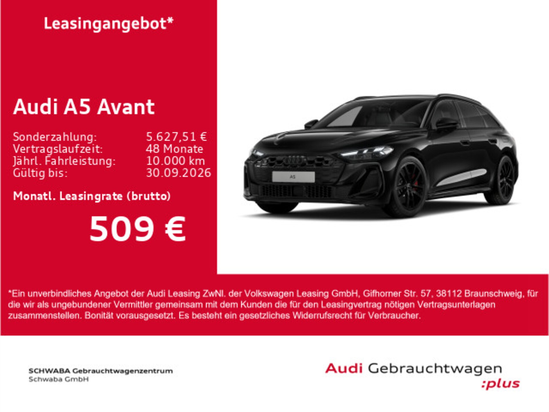 Audi A5 Avant e-hybrid