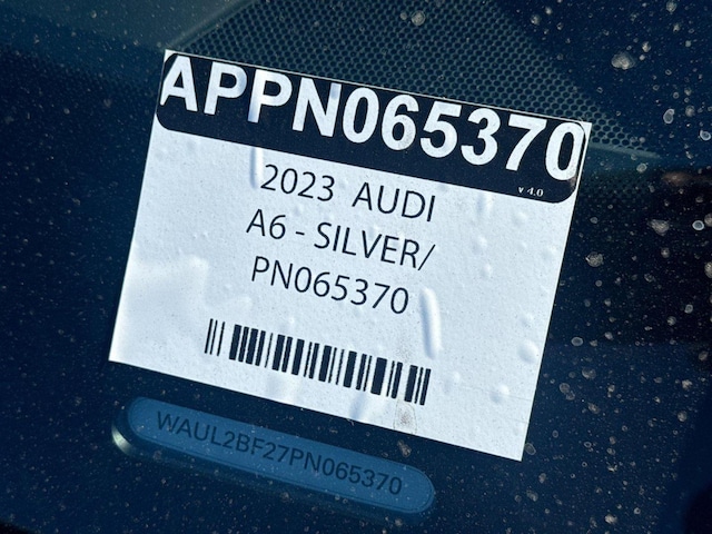 2023 Audi A6 Sedan