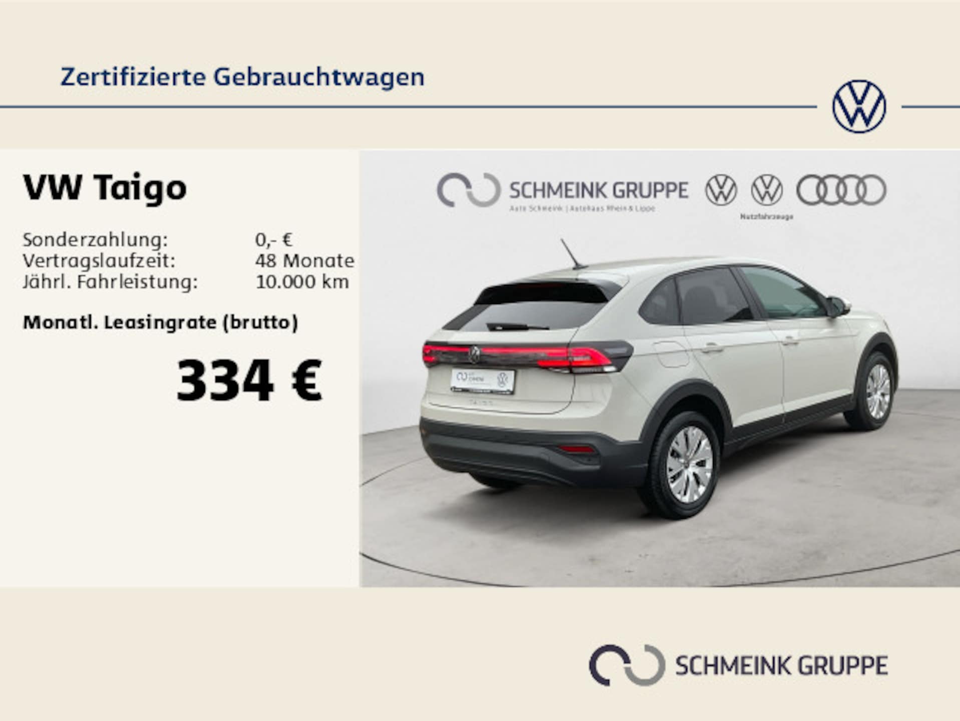 Volkswagen Taigo Basis-Modell