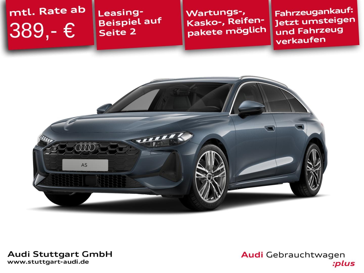 Bild über Audi A5 Avant TFSI S tronic - für weitere Informationen kontaktieren Sie den Audi Partner
