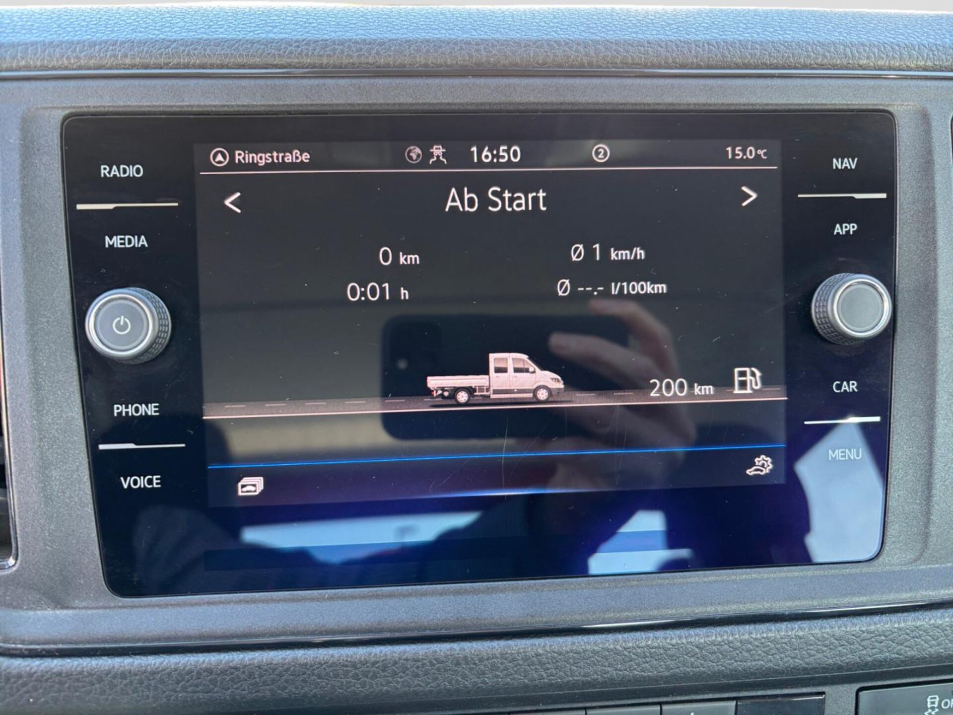 Volkswagen Crafter Doppelkabine mittlerer Radstand