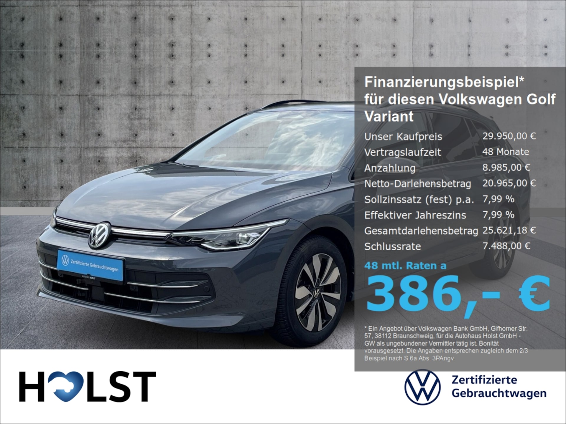 Volkswagen Golf Variant Goal