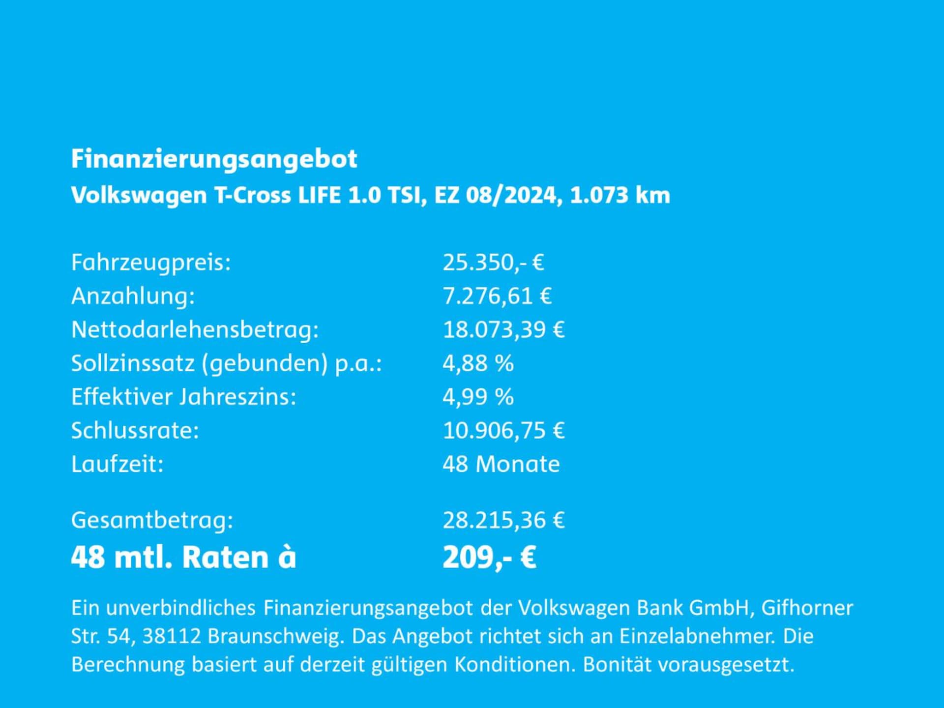 Volkswagen T-Cross Life