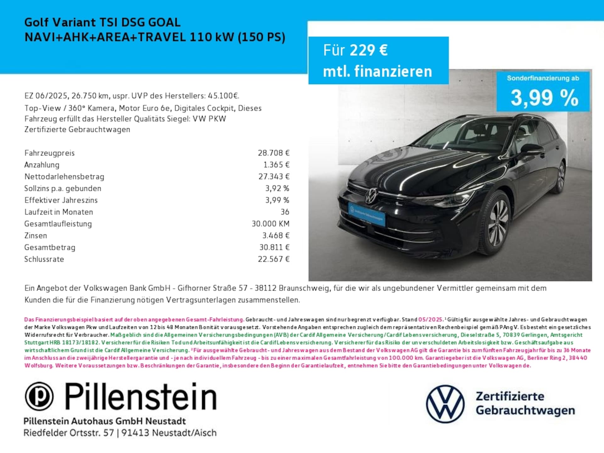 Volkswagen Golf Variant Goal