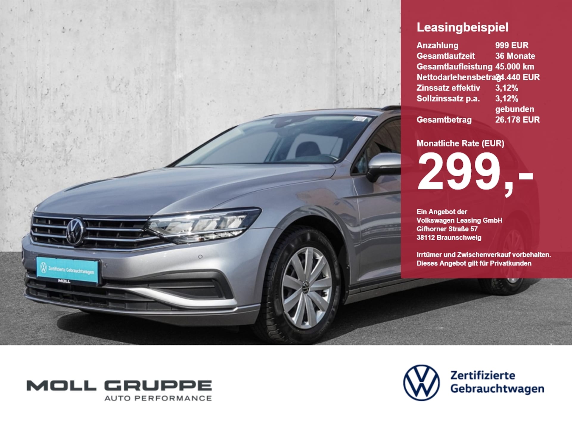 Volkswagen Passat Variant Conceptline