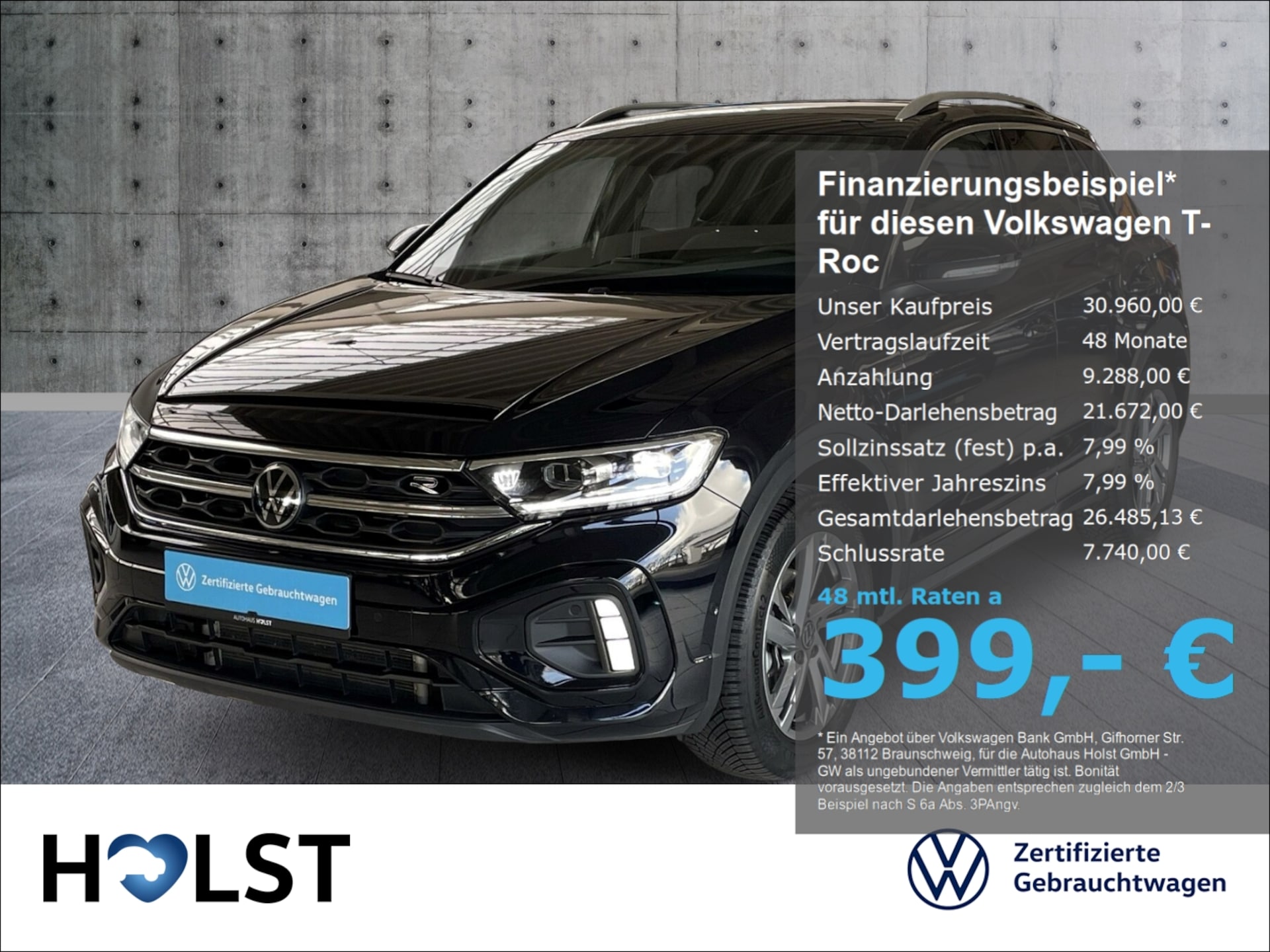 Volkswagen T-Roc R-Line