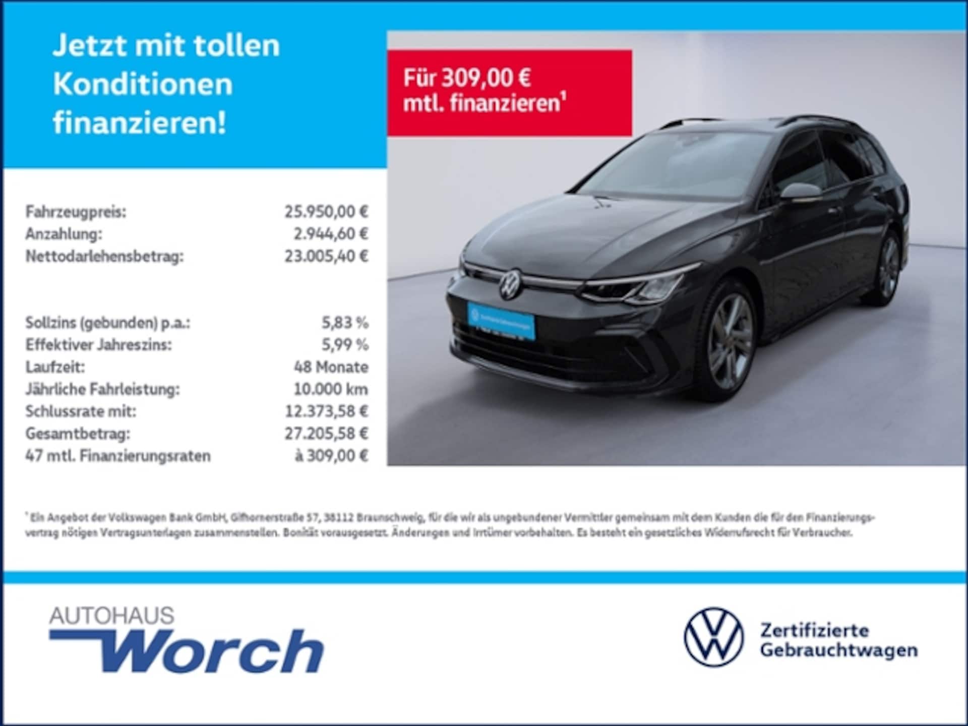 Volkswagen Golf Variant R-Line