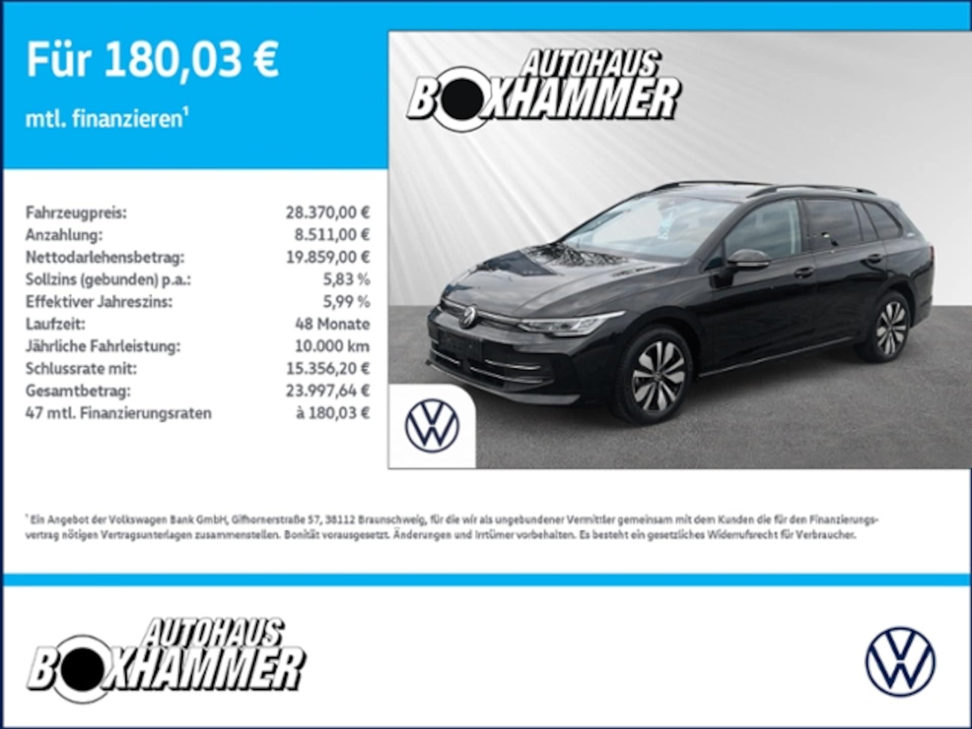 Volkswagen Golf Variant Goal