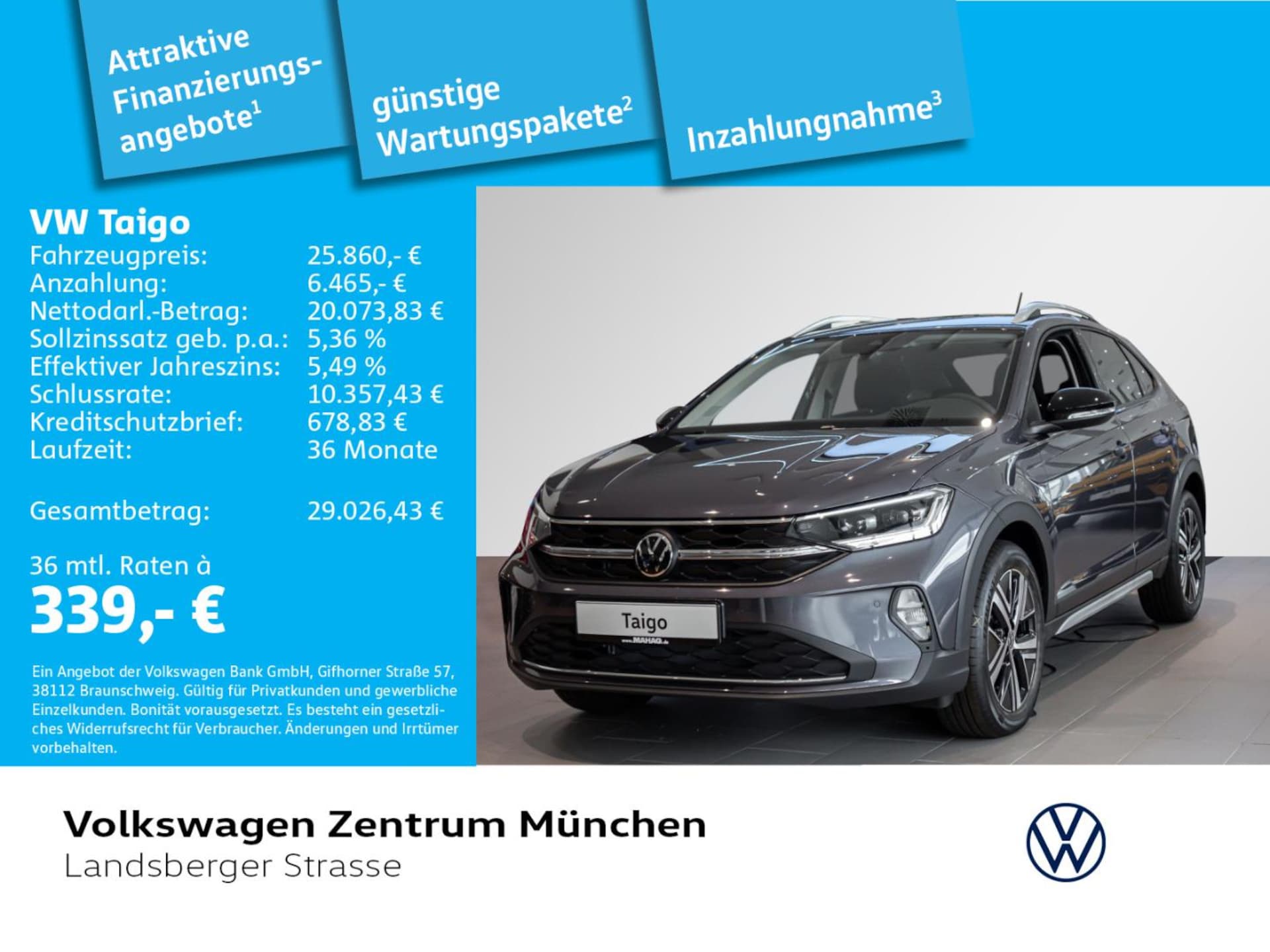 Volkswagen Taigo Style