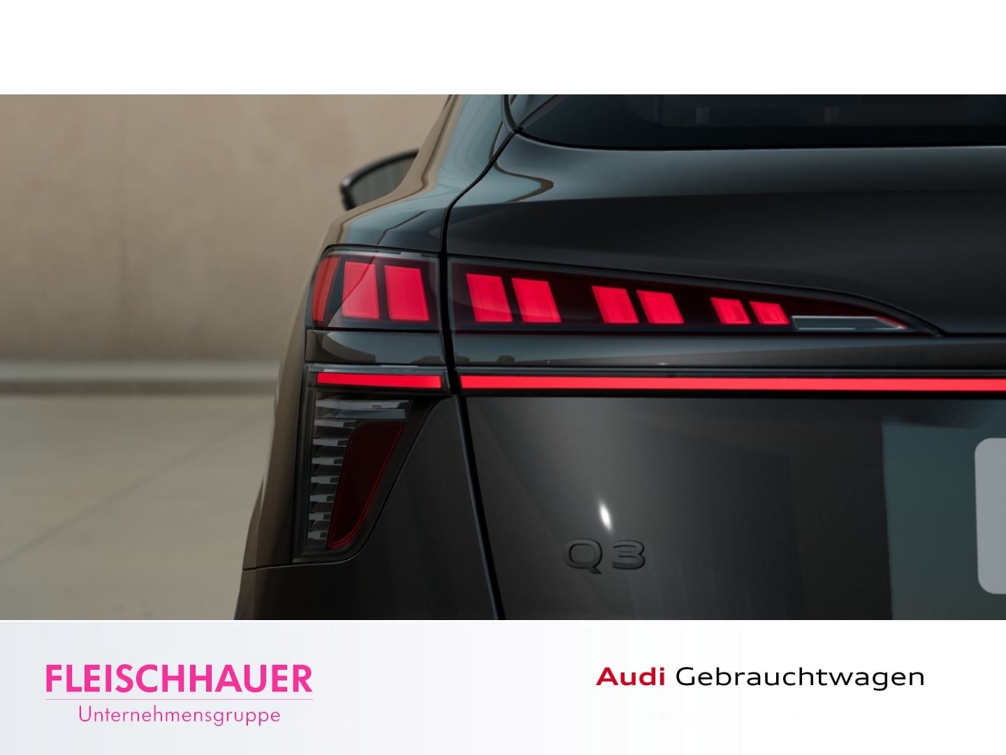 Bild über Audi Q3 Sportback TDI 110 kW S tronic - für weitere Informationen kontaktieren Sie den Audi Partner