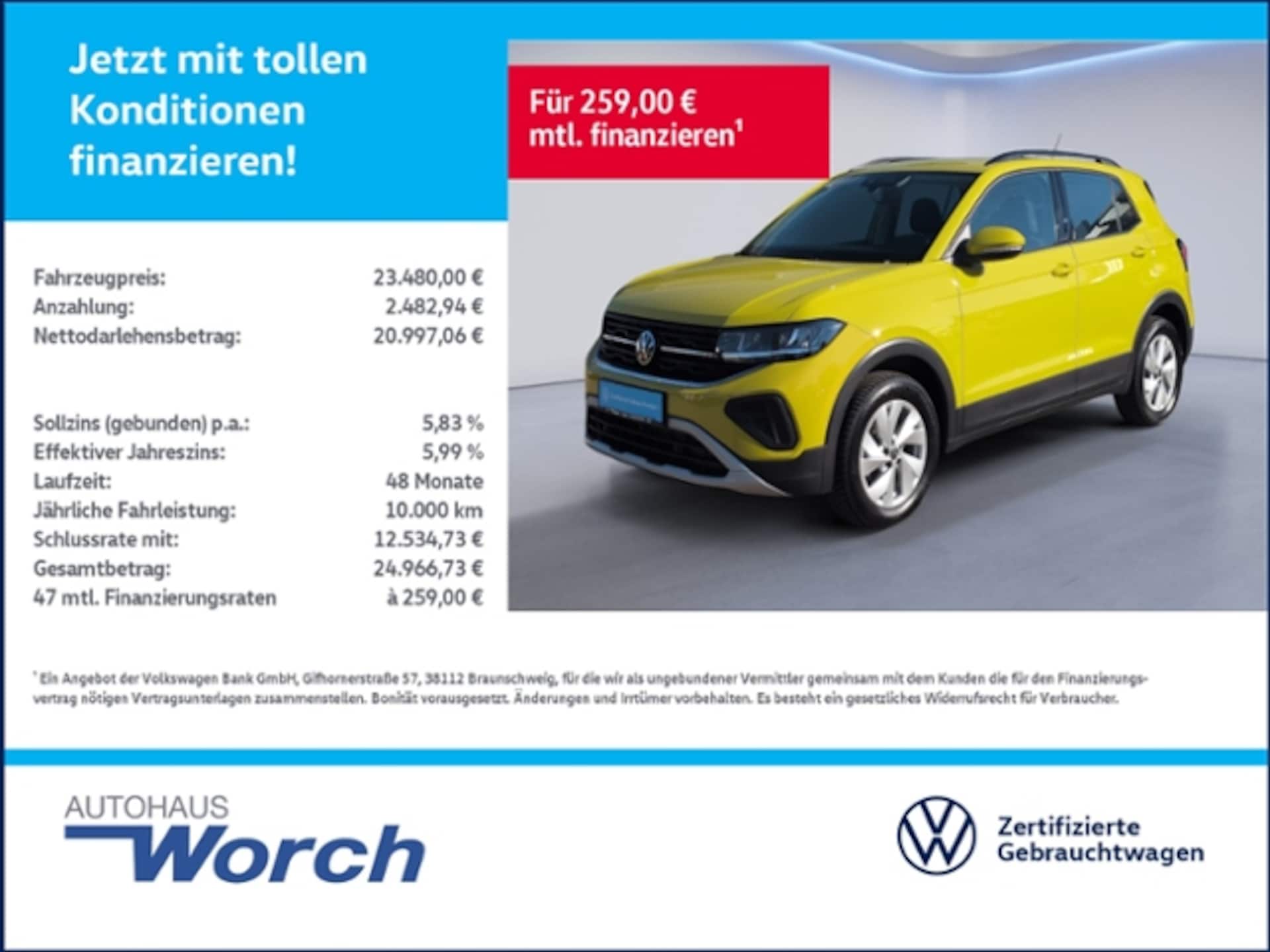 Volkswagen T-Cross Life