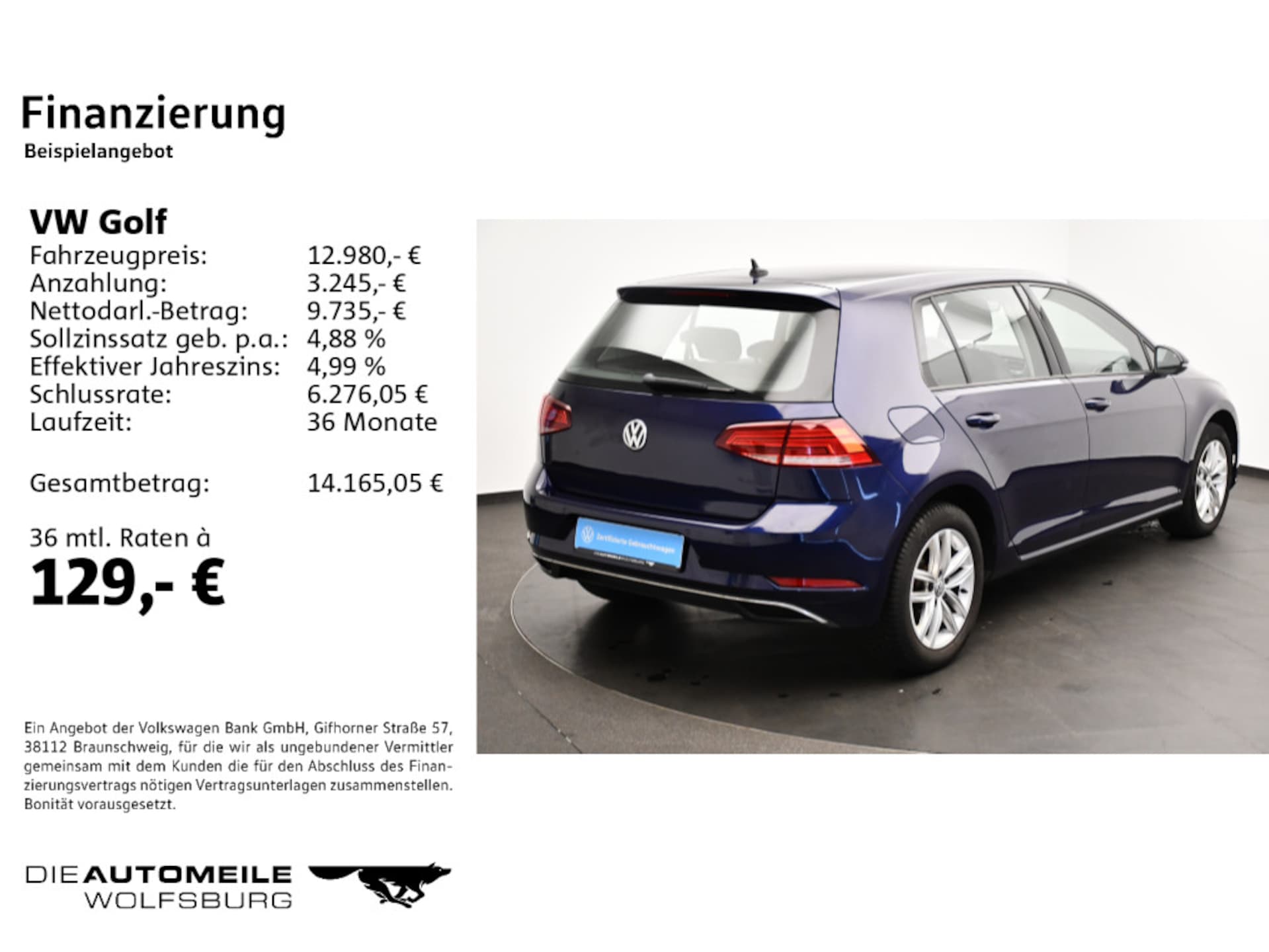 Volkswagen Golf Comfortline