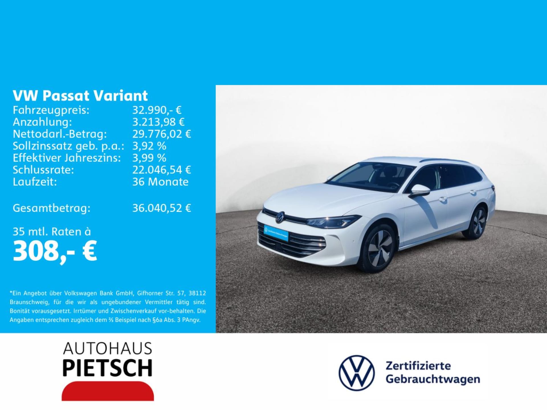 Volkswagen Passat Business