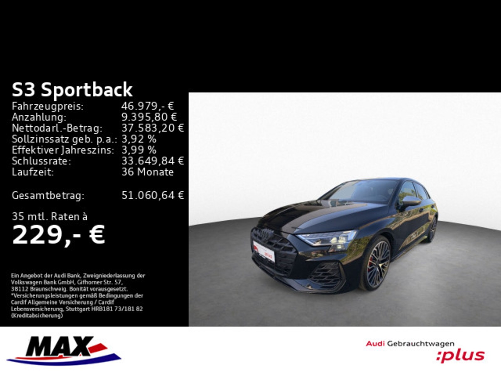Audi S3 Sportback – Bild 2