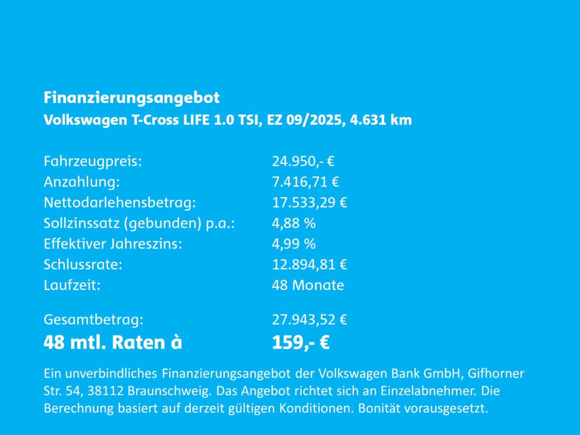 Volkswagen T-Cross Life