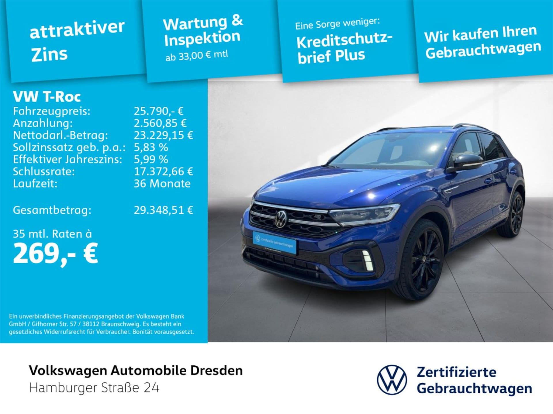 Volkswagen T-Roc R-Line