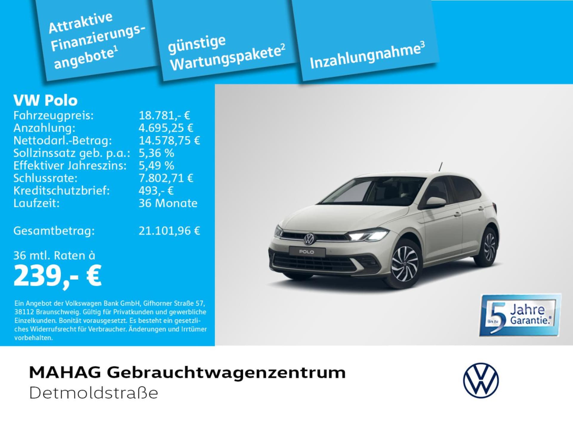 Volkswagen Polo Basis-Modell