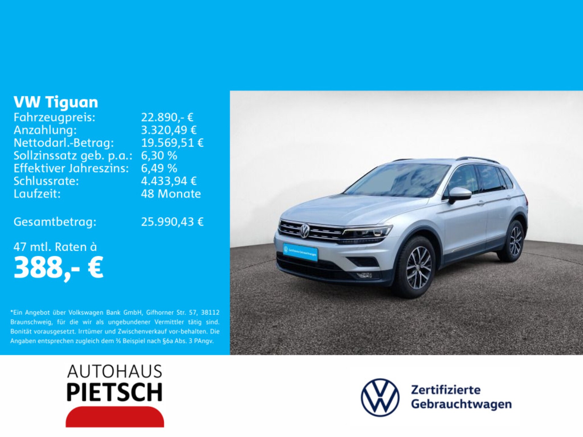 Volkswagen Tiguan Comfortline