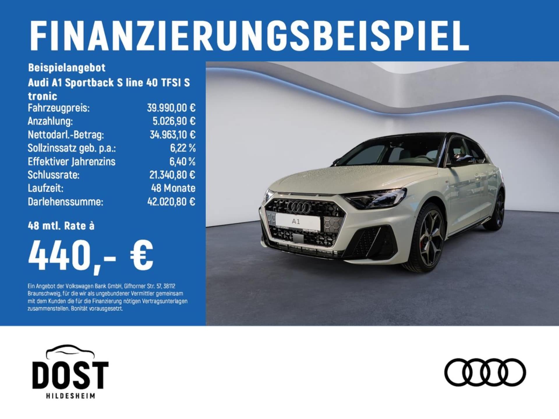 Audi A1 Sportback S line