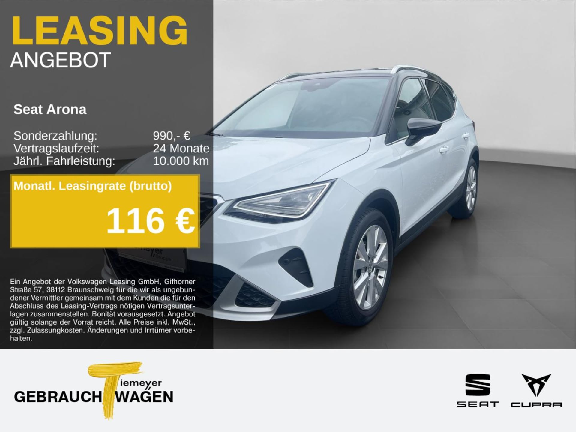 Seat Arona 2026 — Arona 1.0 TSI XP NAVI ACC GJR SITZHZ