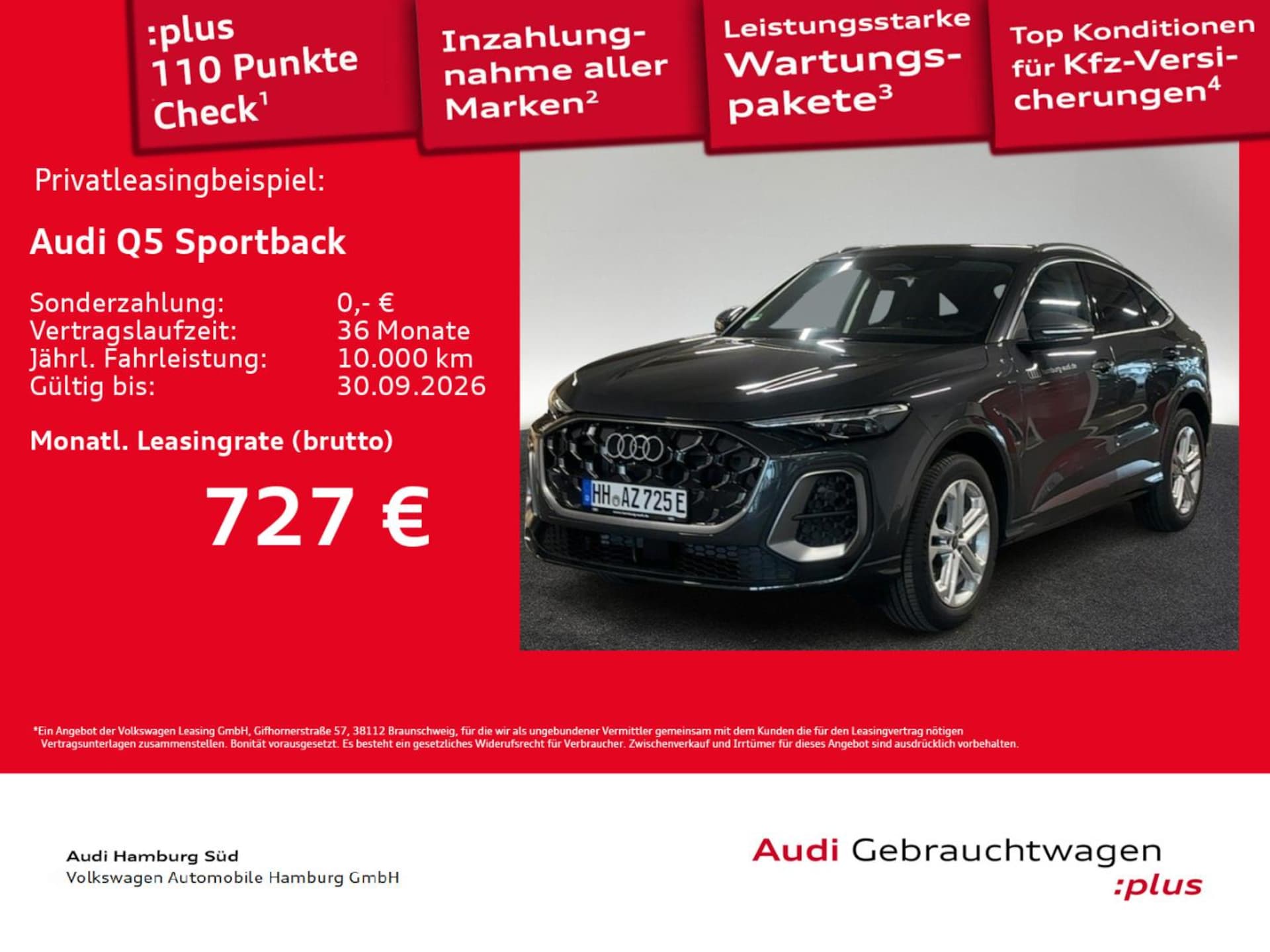 Audi Q5 Sportback e-hybrid