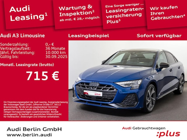 Image about Audi A3 Limousine S line 40 TFSI quattro S tronic
