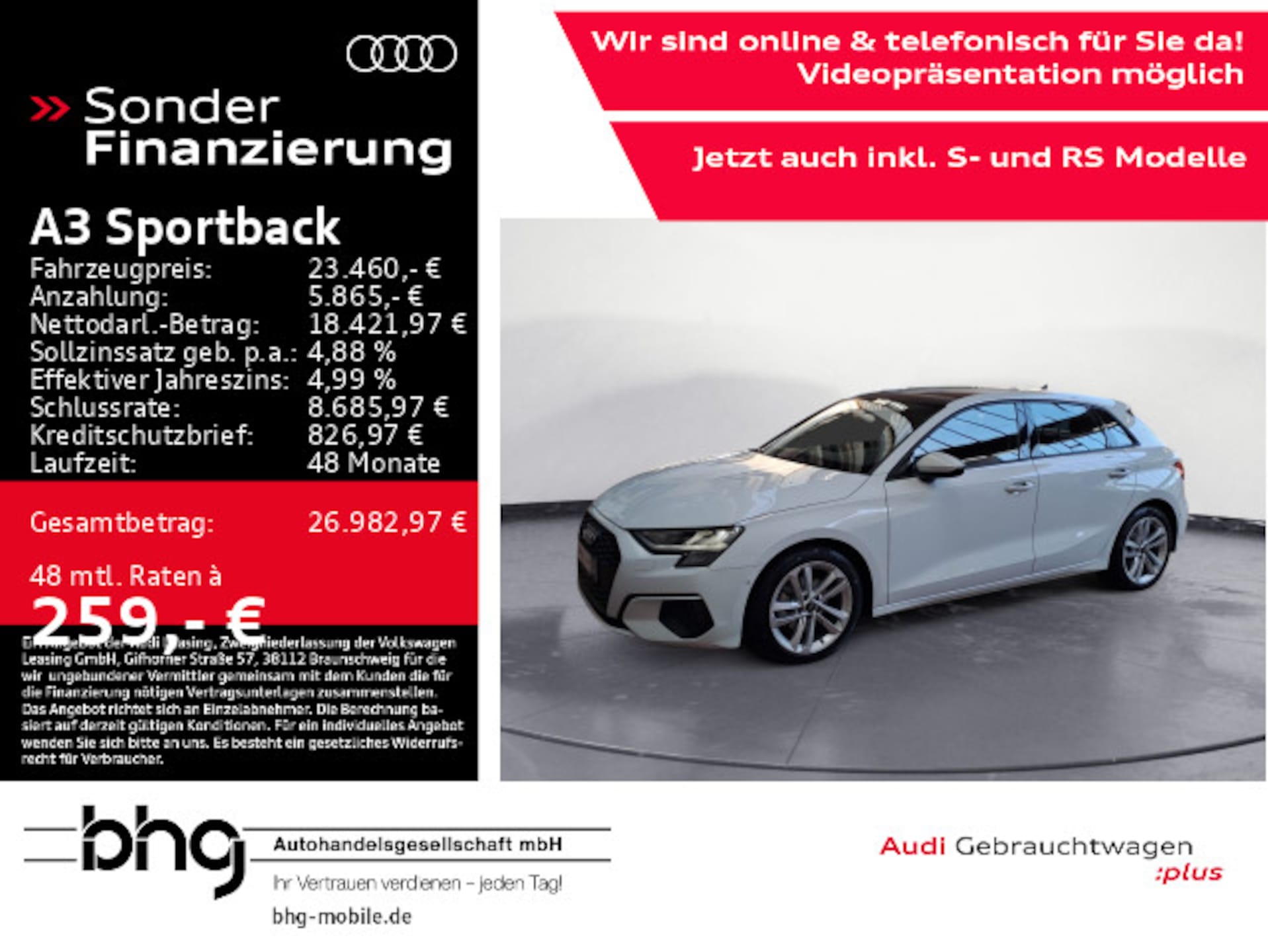Audi A3 Sportback