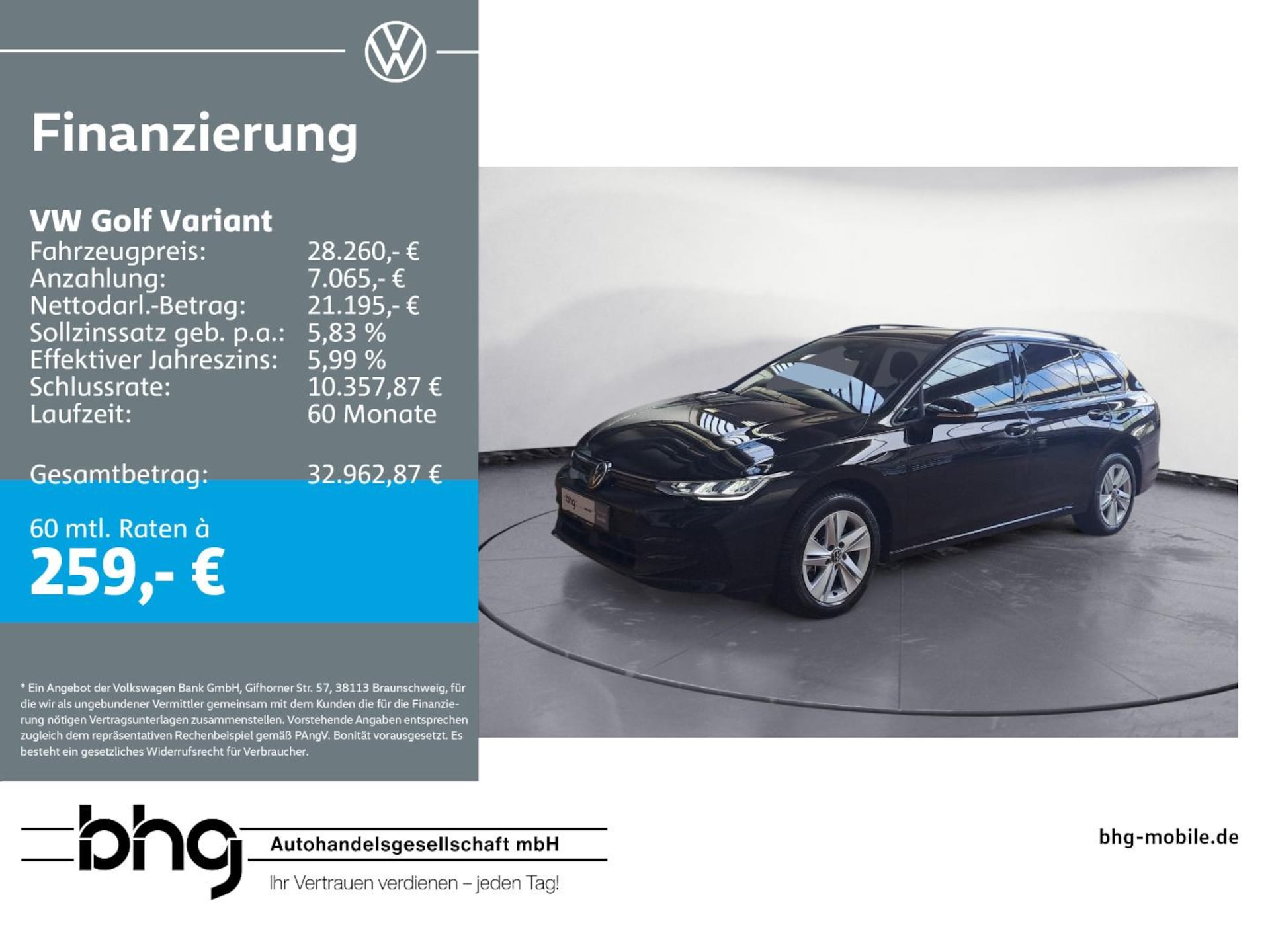 Volkswagen Golf Variant Life