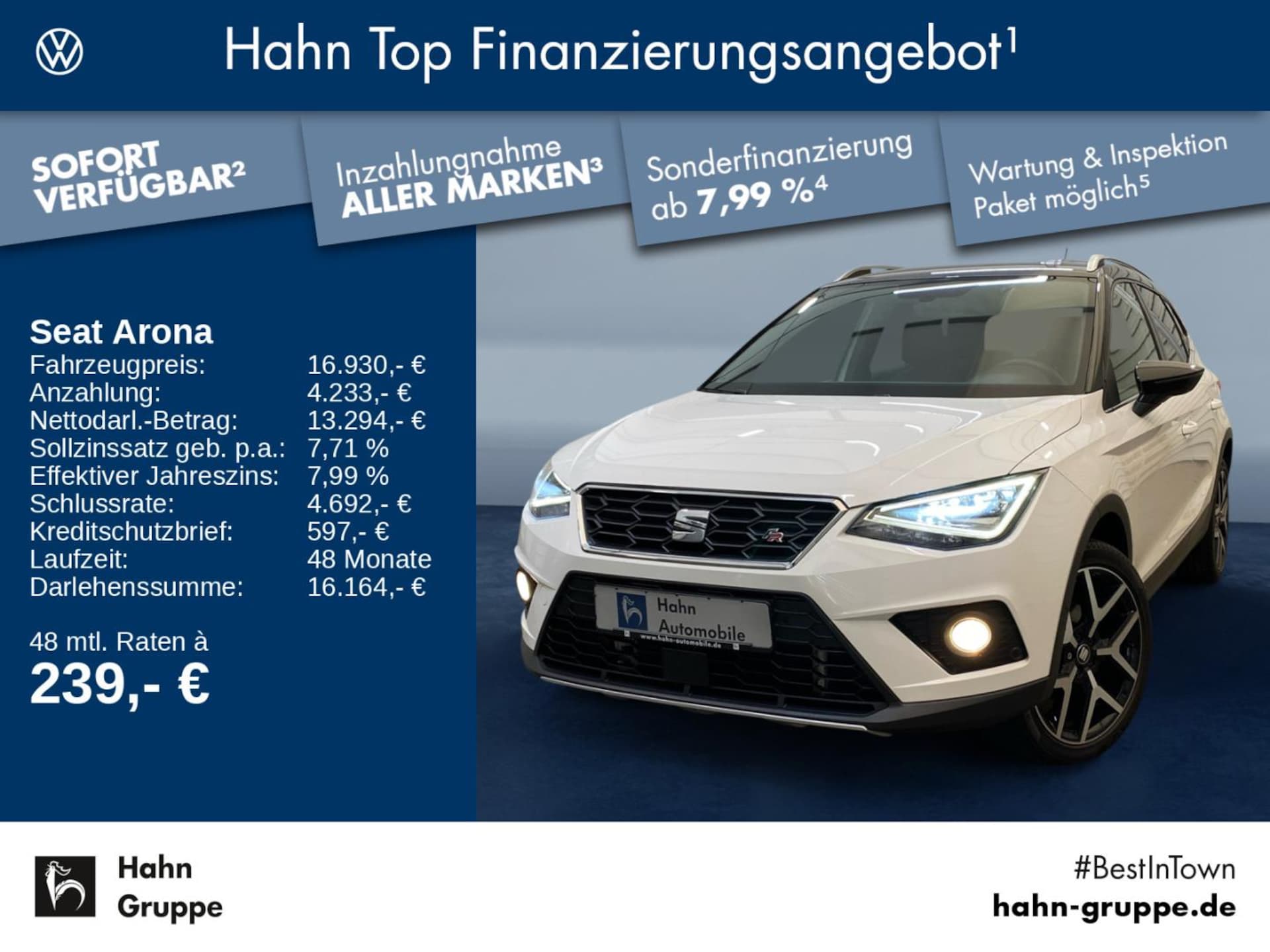 SEAT Arona FR